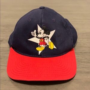 Vintage Mickey Mouse snap back hat